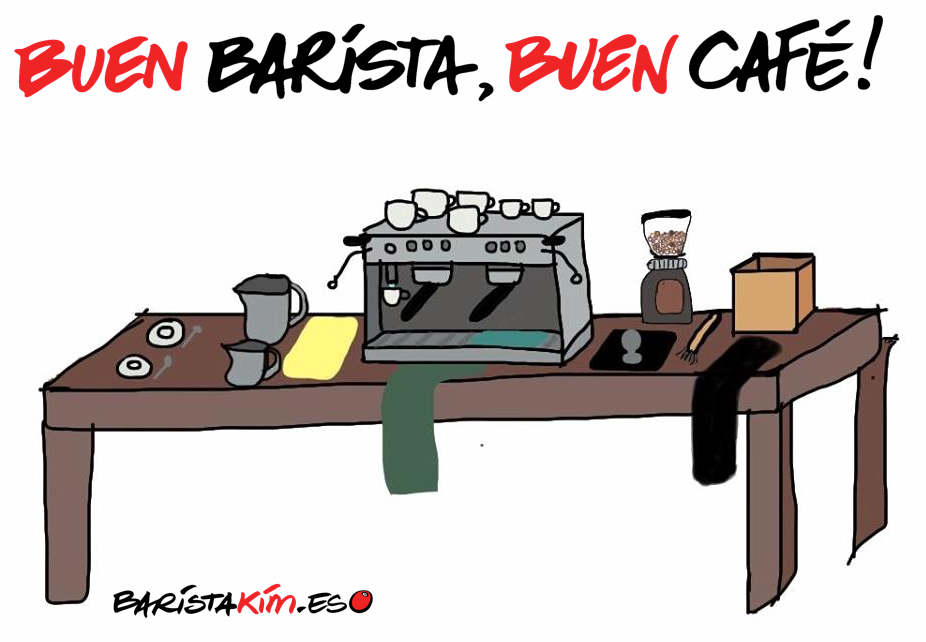 Manual Buen Barista, Buen Café - Barista Kim