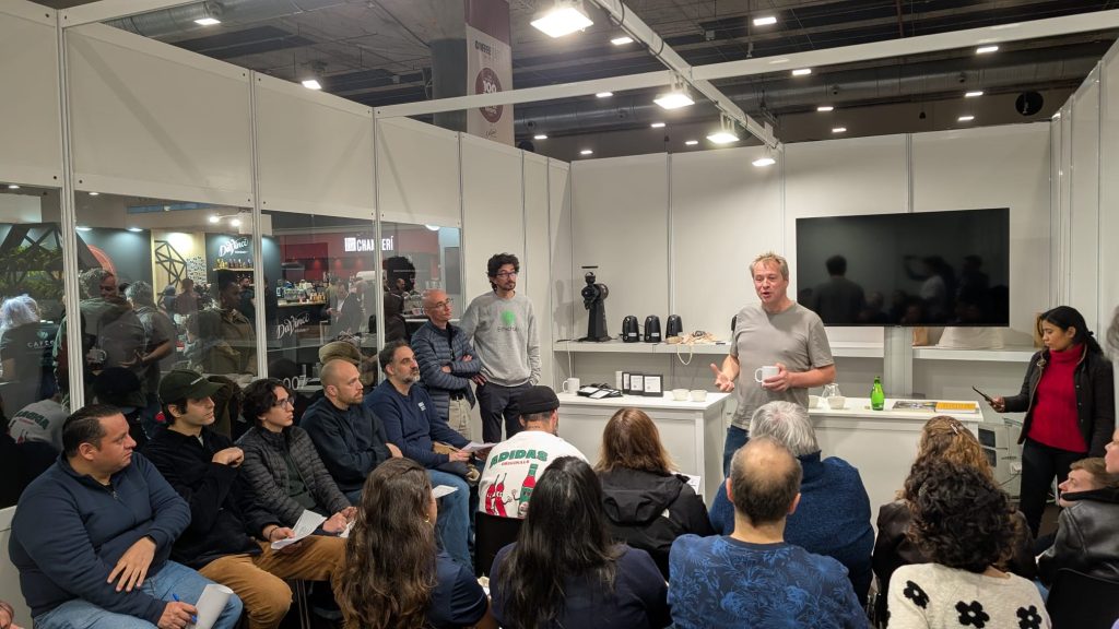 Masterclass de Café Sensible durante el Madrid Coffee Festival 2026, impartida por Kim Ossenblok